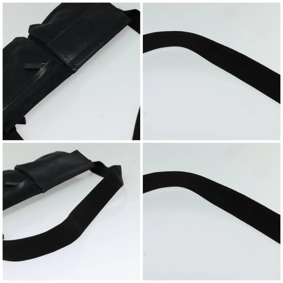 GUCCI GG Canvas Waist bag Black Silver 28566 Auth SW827 - Picture 16 of 16
